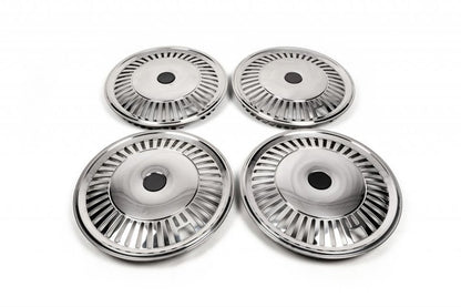 Stainless Steel Wheel Covers Star (1-ring, Set of 4) for Mercedes Sprinter W907/W910 2018- - image 1