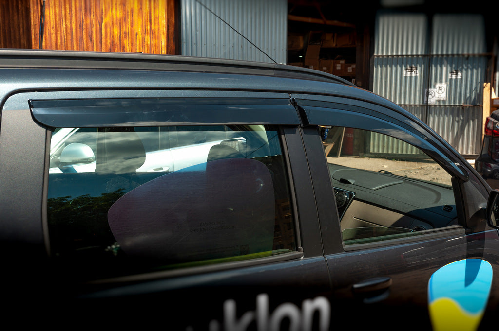 Window Deflectors (4 pcs, Sunplex Sport) for Dacia Lodgy 2012-2022 - image 9
