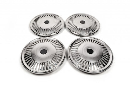 Stainless Steel Wheel Covers Star (1-ring, Set of 4) for Volkswagen Crafter 2006-2016 - image 1