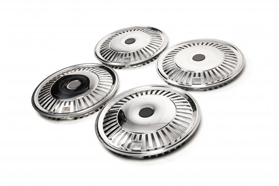 Stainless Steel Wheel Covers Star (1-ring, Set of 4) for Mercedes Sprinter W907/W910 2018- - image 2