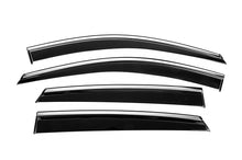Window Deflectors with Chrome Trim Niken Luxury (4 pcs) for MG ZS 2017- - image 1