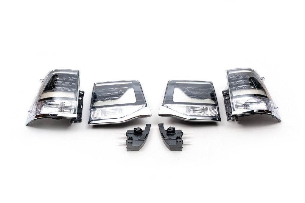 Taillights 2016+ (Executive Black) for Toyota Land Cruiser 200 - Reelken Auto