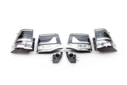 Taillights 2016+ (Executive Black) for Toyota Land Cruiser 200 - Reelken Auto