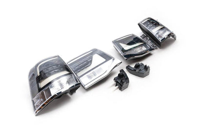 Taillights 2016+ (Executive Black) for Toyota Land Cruiser 200 - Reelken Auto