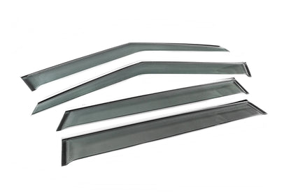 Window Deflectors with Chrome Trim Niken Luxury (4 pcs) for Range Rover Evoque 2012-2018 - image 3