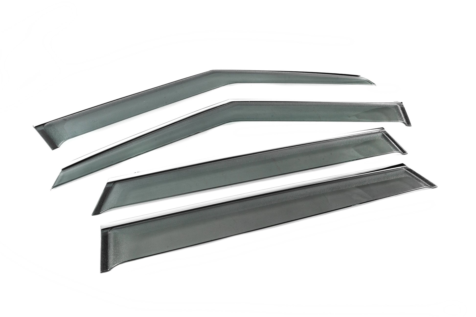 Window Deflectors with Chrome Trim Niken Luxury (4 pcs) for Range Rover Evoque 2012-2018 - image 3
