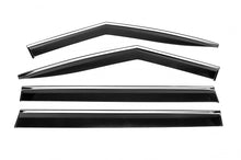 Window Deflectors with Chrome Trim Niken Luxury (4 pcs) for Hyundai Santa Fe 5 2023- - image 1