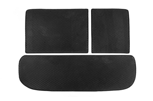 Trunk mat (EVA, Black) for Infiniti QX60 2022↗ year - Reelken Auto