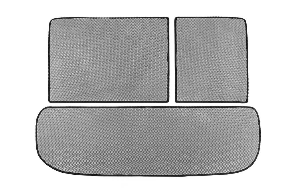 Trunk mat (EVA, Gray) for Infiniti QX60 2022↗ year - Reelken Auto