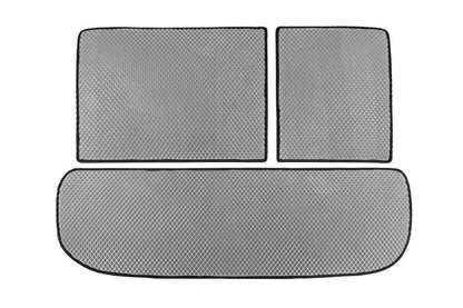 Trunk mat (EVA, Gray) for Infiniti QX60 2022↗ year - Reelken Auto