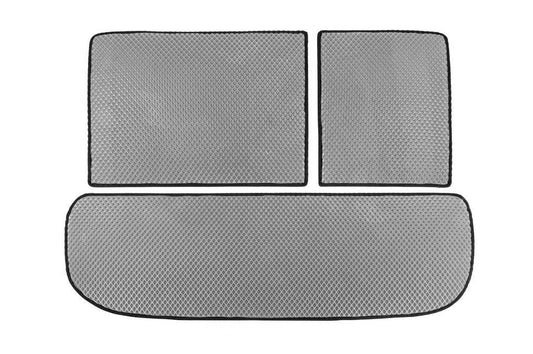 Trunk mat (EVA, Gray) for Infiniti QX60 2022↗ year - Reelken Auto