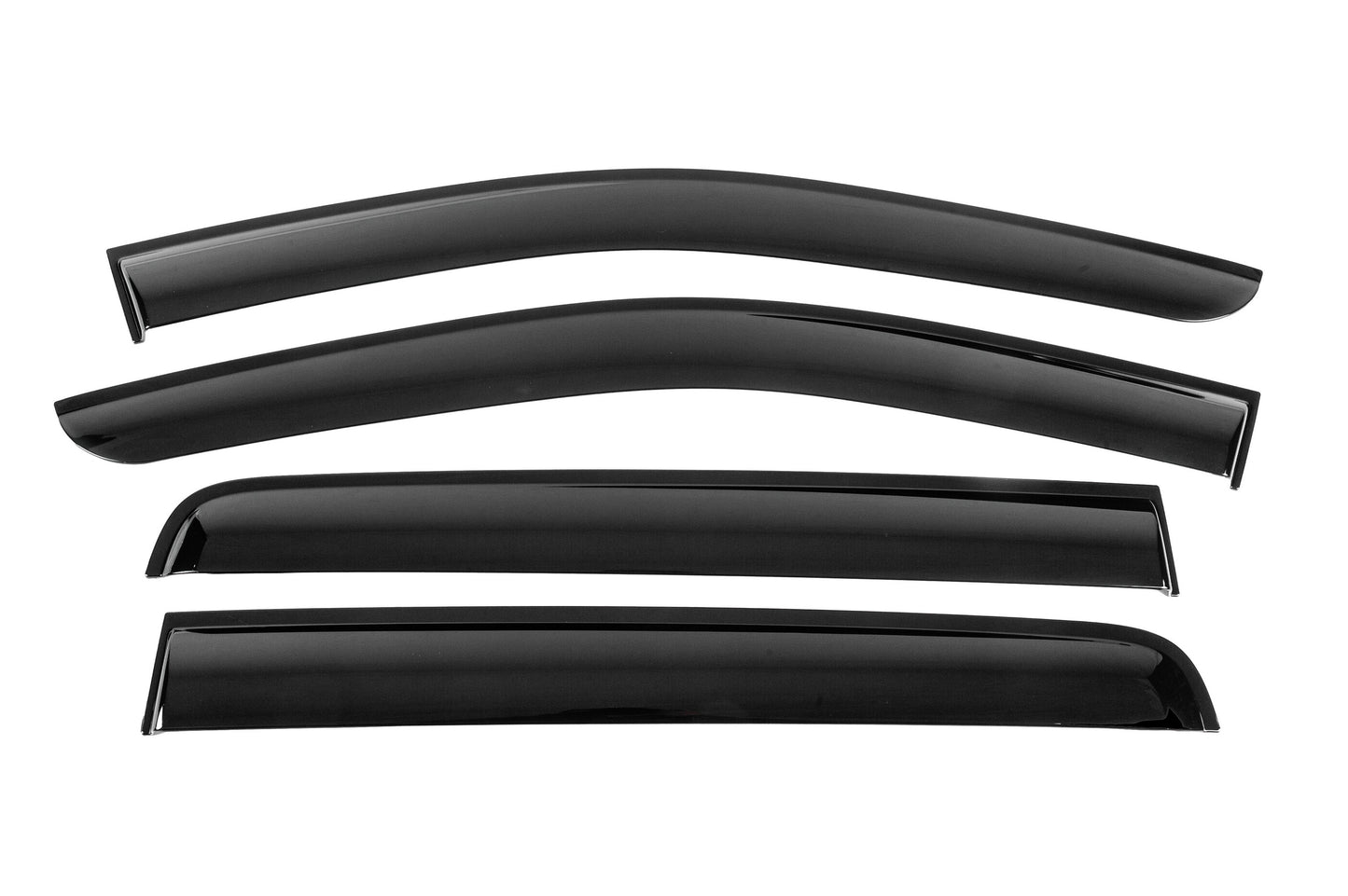 Window Deflectors Niken Luxury (4 pcs) for Volkswagen Amarok 2022- - image 1