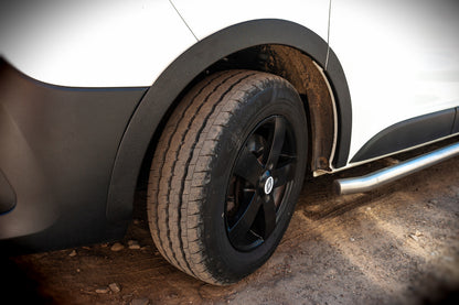 Fender flares (6 pcs, black, ABS) for Fiat Talento 2016- - image 5