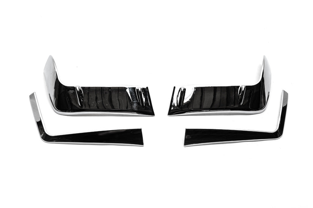 Chrome Tail Light Covers (2015+, 4pcs, Plastic) for Toyota Land Cruiser 200 2007-2021 - image 6