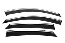 Window Deflectors with Chrome Trim Niken Luxury (4 pcs) for Hyundai Sonata DN8 2020- - image 1