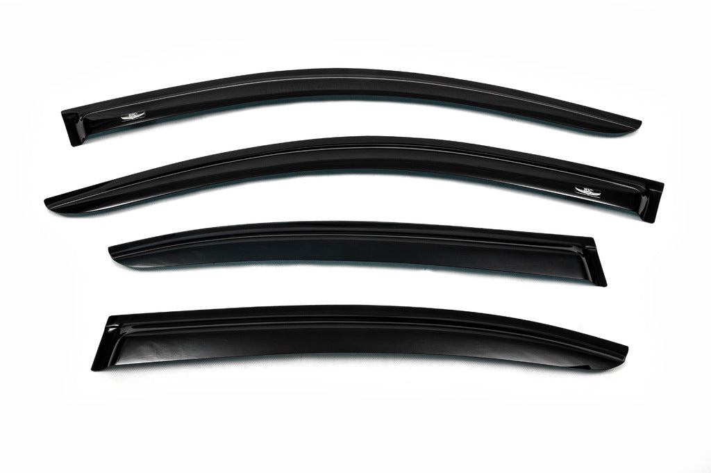 Window Deflectors Liftback (4 pcs, HIC) for Skoda Octavia II A5 2006-2010 - image 3