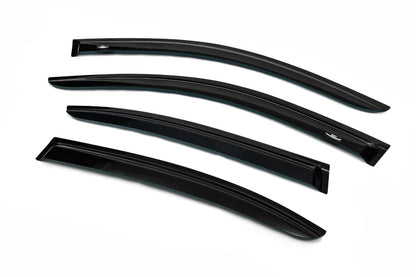 Window Deflectors Liftback (4 pcs, HIC) for Skoda Octavia II A5 2006-2010 - image 5