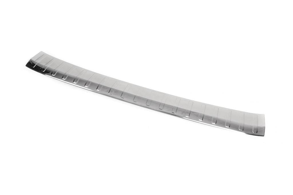 Pad on the rear bumper Carmos (SW, stainless steel) for Peugeot 308 2014-2021 - Reelken Auto