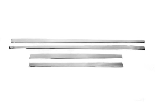 Door moldings (4 pcs., stainless steel) for Volkswagen Tiguan 2007-2016 - Reelken Auto