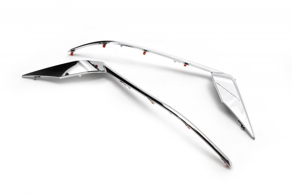 Headlight Eyelids (2 pcs, for LED) for Toyota Land Cruiser Prado 150 2009-2023 - image 1