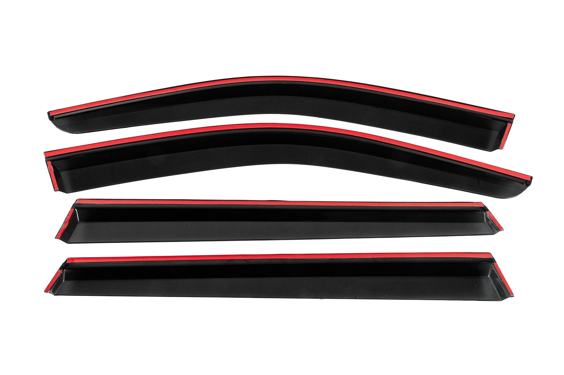 Window Deflectors with Chrome Trim Niken Luxury (4 pcs) for Skoda Kodiaq 2023- - image 4