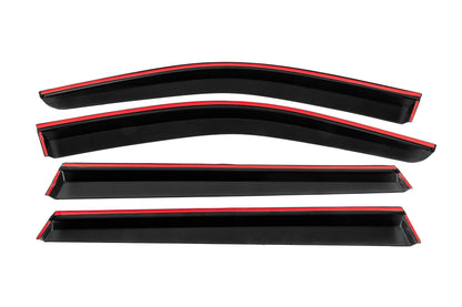 Window Deflectors with Chrome Trim Niken Luxury (4 pcs) for Skoda Kodiaq 2023- - image 4