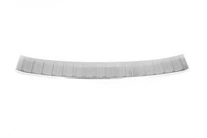 Pad on the rear bumper Carmos (stainless) for Opel Corsa F 2019↗ - Reelken Auto