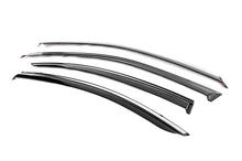 Window Deflectors with Chrome Trim Niken Luxury (4 pcs) for Lexus ES 2006-2011 - image 2