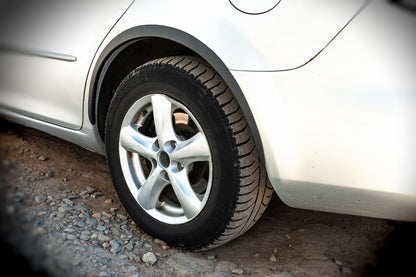 Fender Flares (SD-SW) (4 pcs, black, ABS plastic) for Mazda 6 2003-2008 - image 3