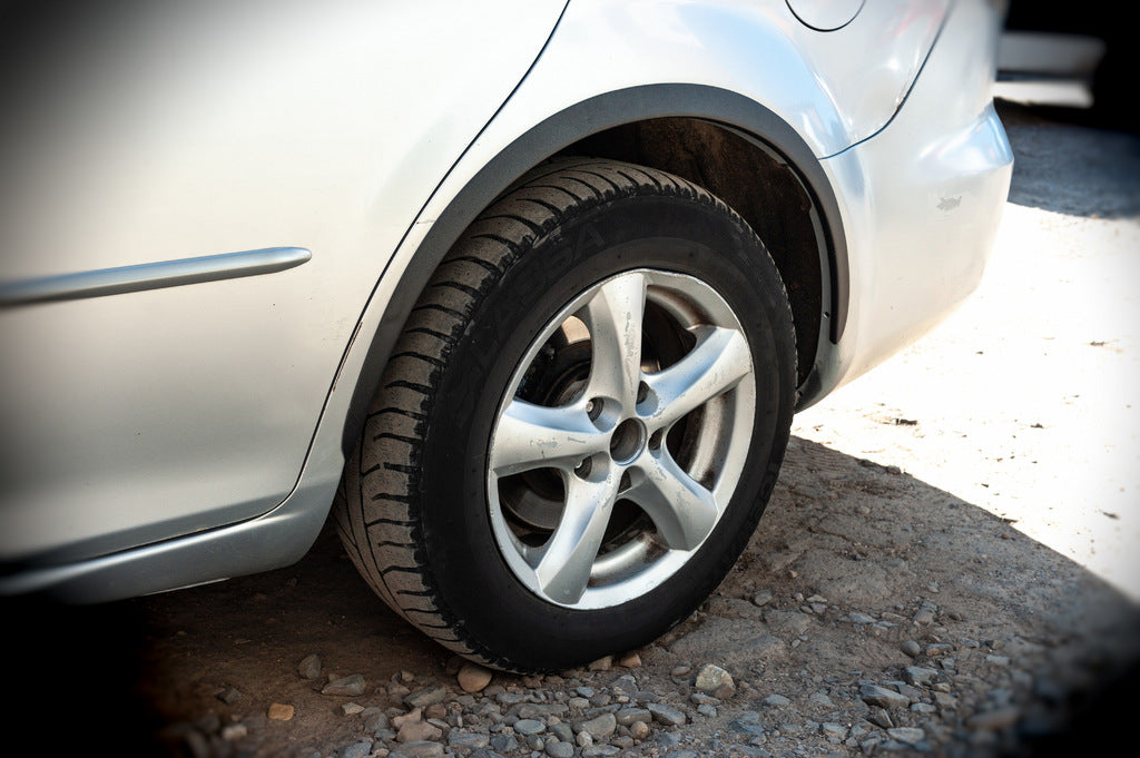 Fender Flares (SD-SW) (4 pcs, black, ABS plastic) for Mazda 6 2003-2008 - image 4