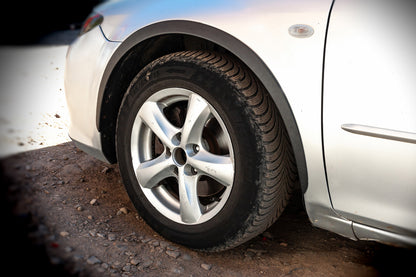 Fender Flares (SD-SW) (4 pcs, black, ABS plastic) for Mazda 6 2003-2008 - image 5