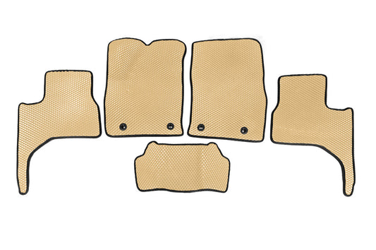 EVA Floor Mats (Beige) for Toyota Land Cruiser 300 2021- - image 1
