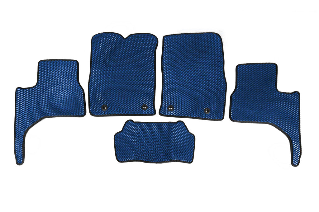 EVA Floor Mats (Blue) for Toyota Land Cruiser 300 2021- - image 1