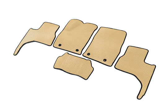 EVA Floor Mats (Beige) for Toyota Land Cruiser 300 2021- - image 2