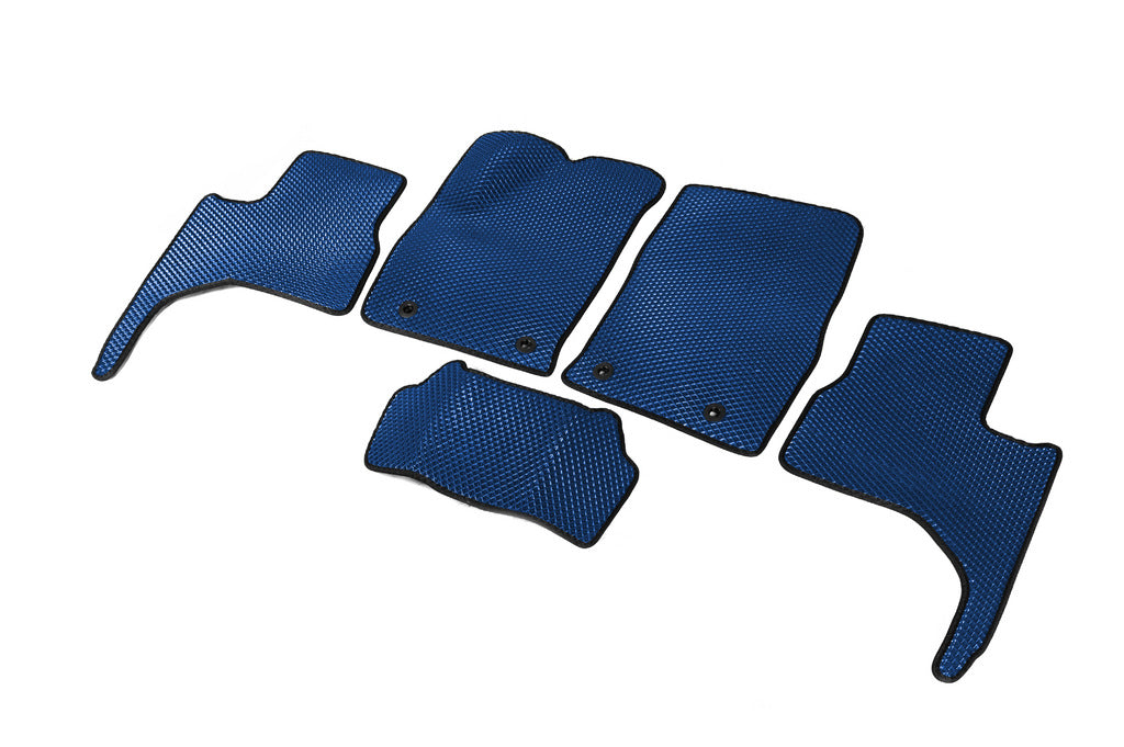 EVA Floor Mats (Blue) for Toyota Land Cruiser 300 2021- - image 2