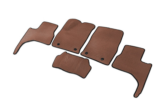 EVA Floor Mats (Brown) for Toyota Land Cruiser 300 2021- - image 2