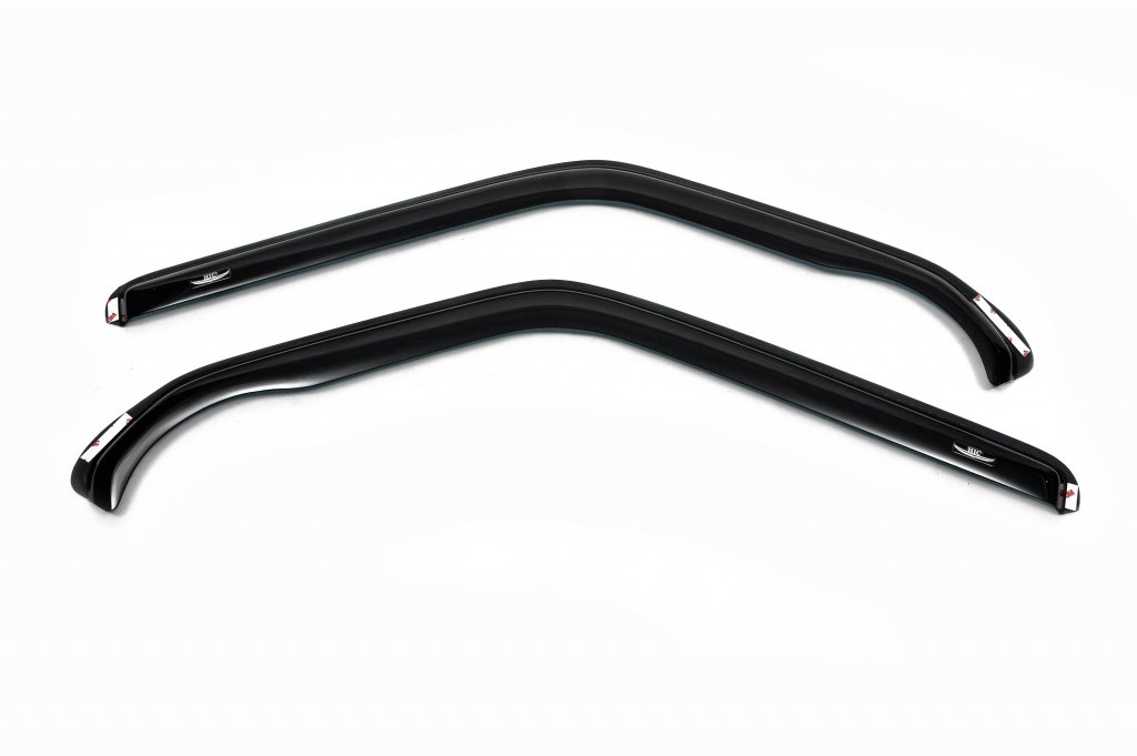 In-channel window deflectors (2 pcs, HIC) for Volkswagen T4 Transporter 1990-2003 - image 4