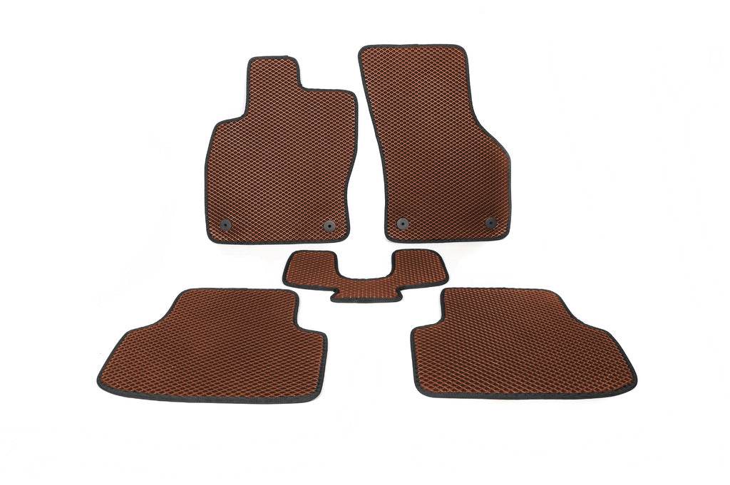 EVA mats (brown) for Audi A3 2012-2020 - Reelken Auto