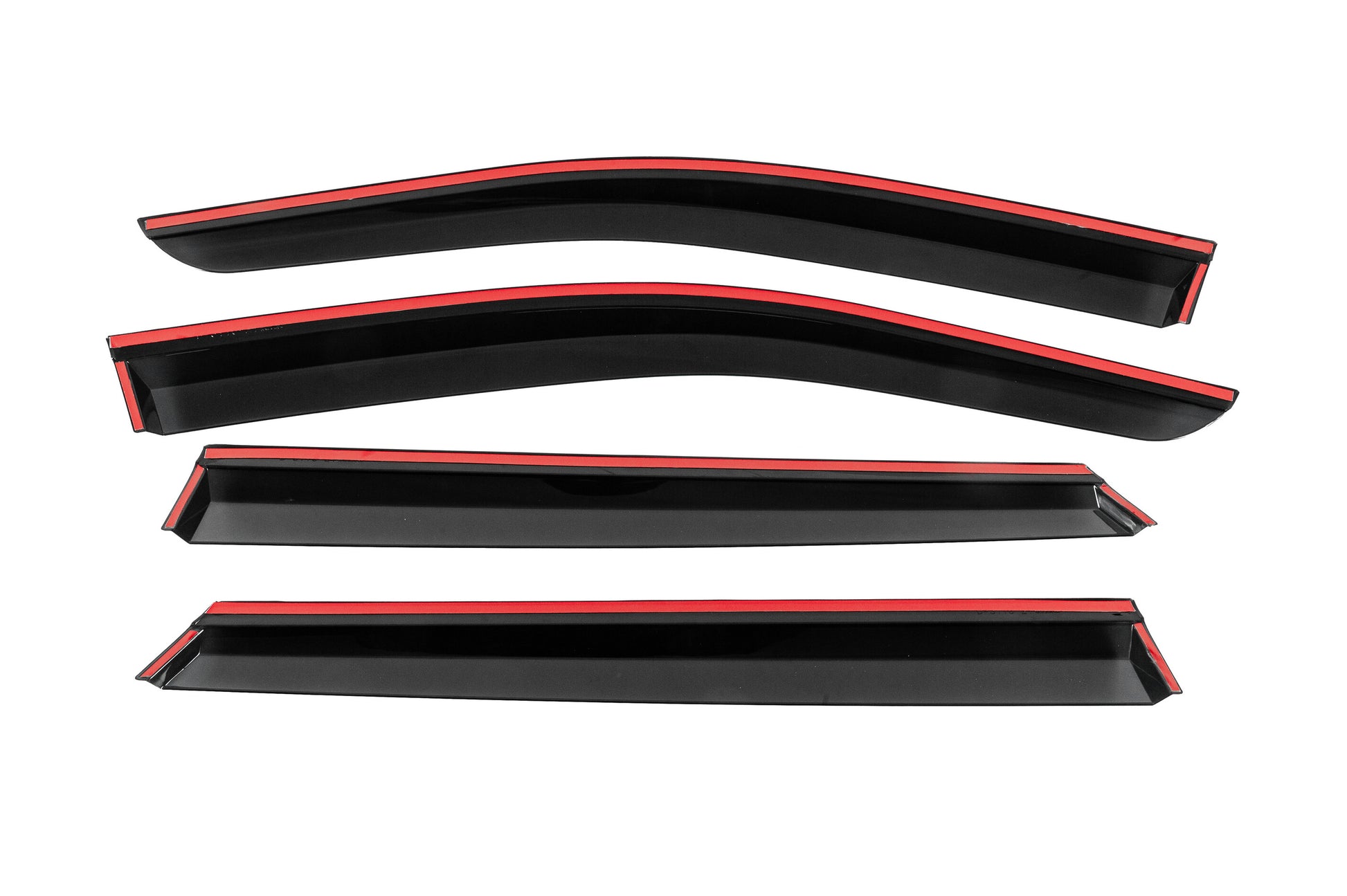 Window Deflectors with Chrome Trim Niken Luxury (4 pcs) for Subaru Outback 2019- - image 4