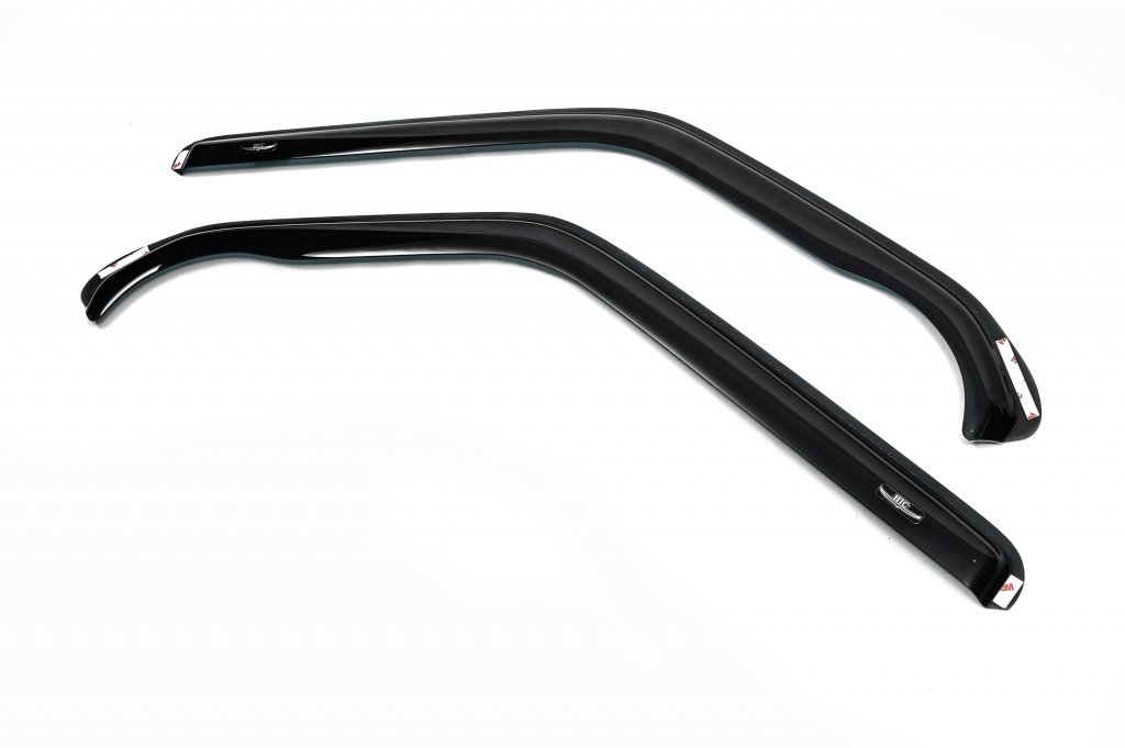 In-channel window deflectors (2 pcs, HIC) for Volkswagen T4 Caravelle/Multivan 1990-2003 - image 5