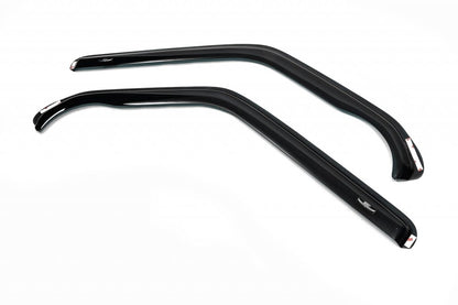 In-channel window deflectors (2 pcs, HIC) for Volkswagen T4 Caravelle/Multivan 1990-2003 - image 5