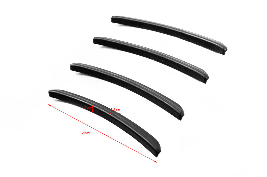 Universal Fender Flares DPT (4 pcs, black) - image 3