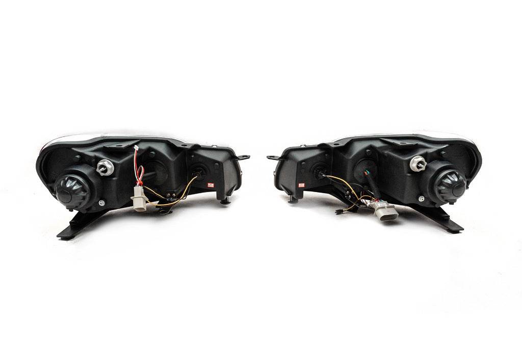 Front lights Silver (2 pcs, LED) for Volkswagen Golf 6 - Reelken Auto