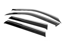 Window Deflectors with Chrome Trim Niken Luxury (4 pcs) for Subaru Forester 2008-2013 - image 2