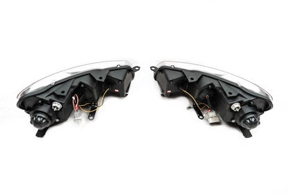 Front lights Silver (2 pcs, LED) for Volkswagen Golf 6 - Reelken Auto