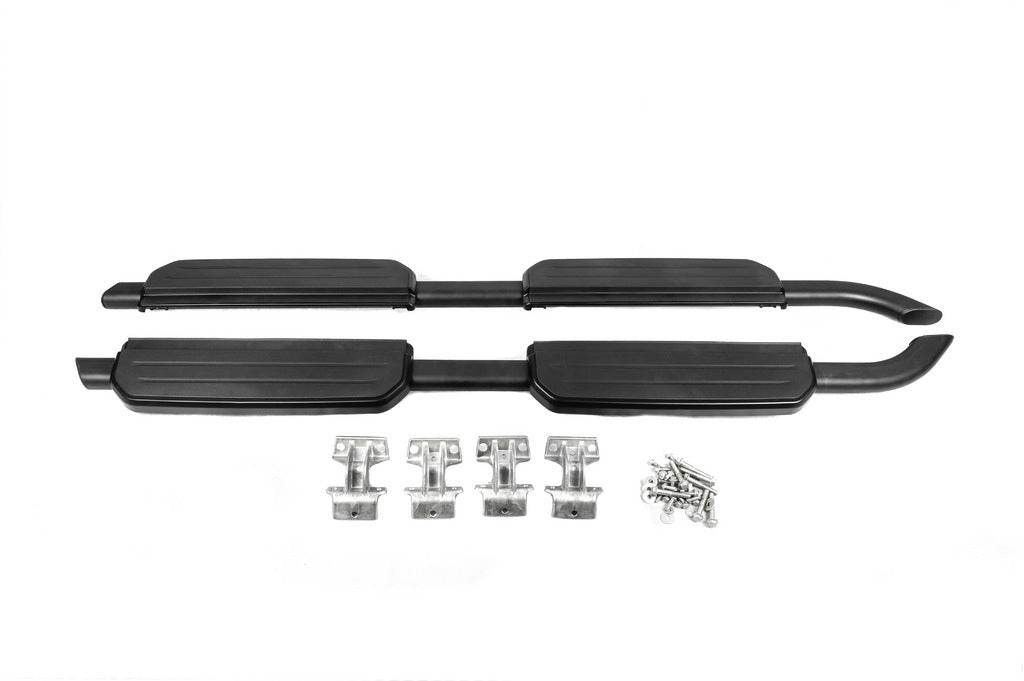 Side sills OEM Black (for long, 2 pcs.) for Land Rover Defender 2019↗︎ - Reelken Auto