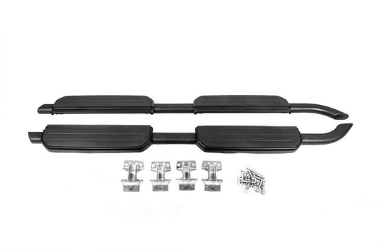Side sills OEM Black (for long, 2 pcs.) for Land Rover Defender 2019↗︎ - Reelken Auto