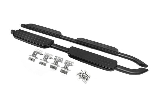 Side sills OEM Black (for long, 2 pcs.) for Land Rover Defender 2019↗︎ - Reelken Auto
