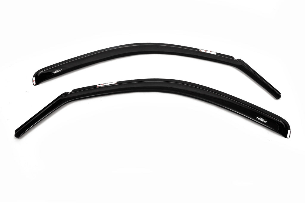 In-channel window deflectors (2 pcs, HIC) for Renault Kangoo 1998-2008 - image 3