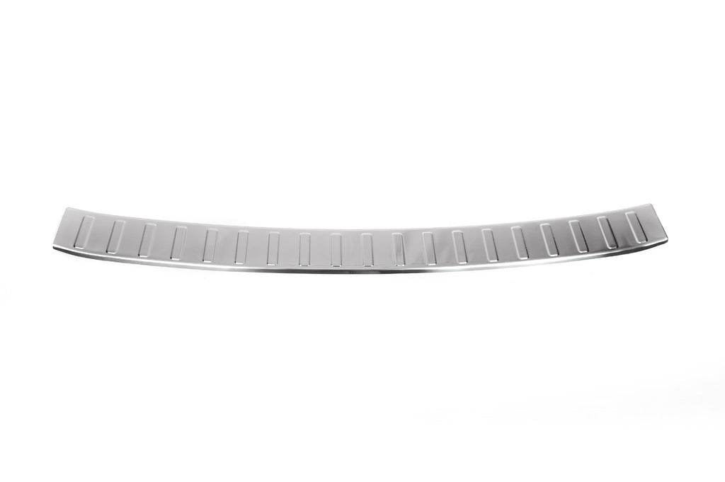 Pad on the rear bumper Carmos (G31 SW, stainless steel) for BMW 5 Series G30/31 2017-2023 - Reelken Auto